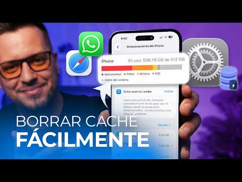 Borra la caché del iPhone y libera GB REALES en 1 minuto