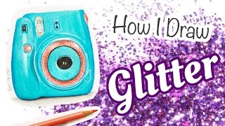 How I Draw Glitter | Everything Faye