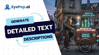 Generate Detailed Text Description with EyePop.ai Abilities