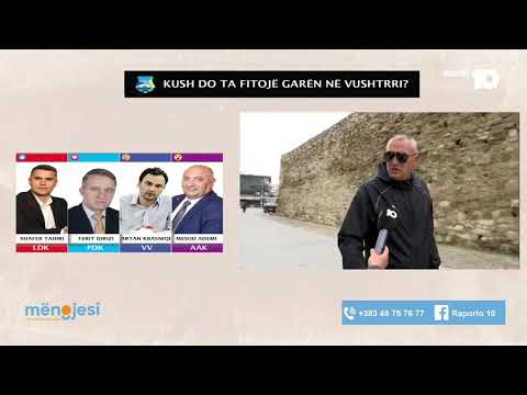 Kush e fiton garën në Vushtrri sipas qytetarëve?