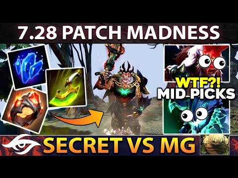 SECRET vs MUDGOLEMS - 200IQ UNEXPECTED MID PICKS - CRAZY SERIES with TI5 ITEMS + Shards EU DPC 2021