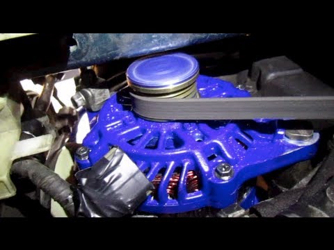 Installing 200amp Singer Alternator!!