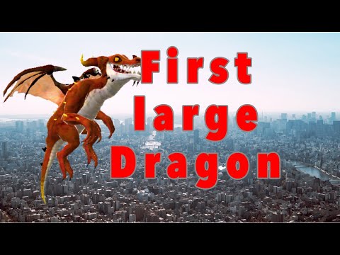 First large dragon #3 Hungry dragon