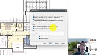 Vi - Menü-Einstellungen für den IFC-Export nach Dietrichs