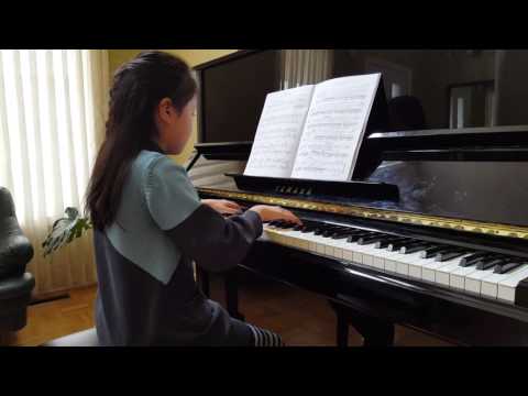 First  Sorrow op.149, no.6 - Piano - Sunny Wu  ( Age 8 )