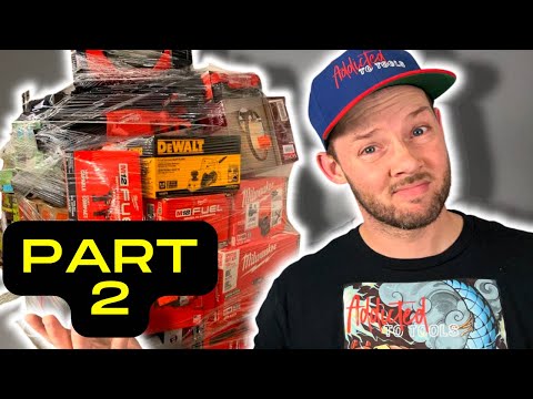 my SCAM tool pallet arrived! was it milwaukee?