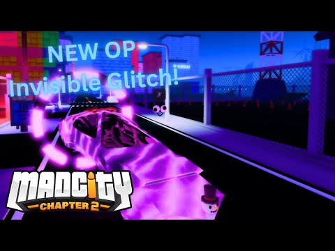 👻 NEW Op Invisible Glitch In Mad City! 👻