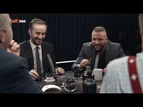 Schulz und Böhmermann mit Gert Postel, Kollegah, Jörg Kachelmann etc