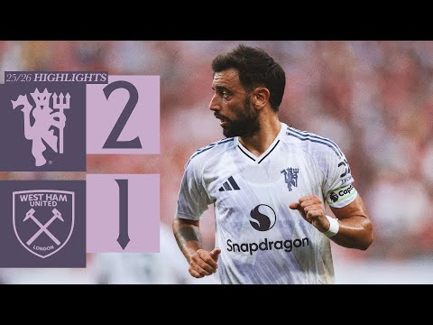 First Win On Pre-Season Tour! | Man Utd v West Ham