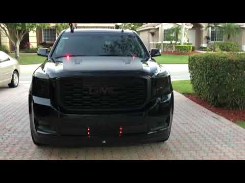 Blacked out customized 2018 Yukon Denali