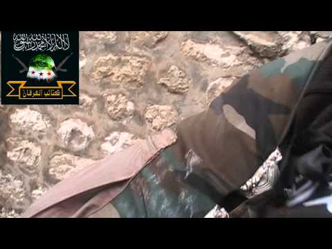 استهداف عناصر النظام بقاذف آر بي جي من قبل لواء الفاروق في حي الجديدة