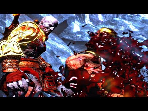God of War 3 - Kratos Kills Poseidon (PS4 PRO)