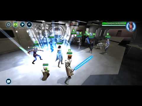 Low Relic Padme VS full 7 relic General Skywalker team (GAS)
