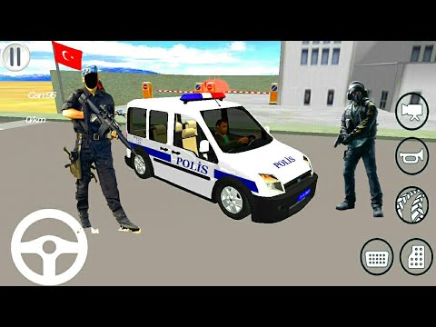 |car gamesford transit connect police van driving simulator  -  android gameplay#1