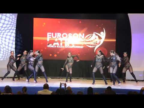 1er puesto ladies move Peru Bachata en Euroson latino 2019