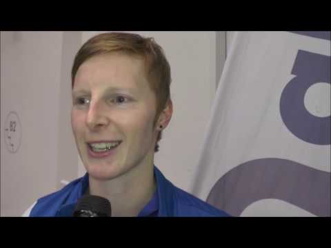 Lien Mermans (KRC Genk Ladies) tijdens  6de Indoortornooi in Genk op 26.12.2016