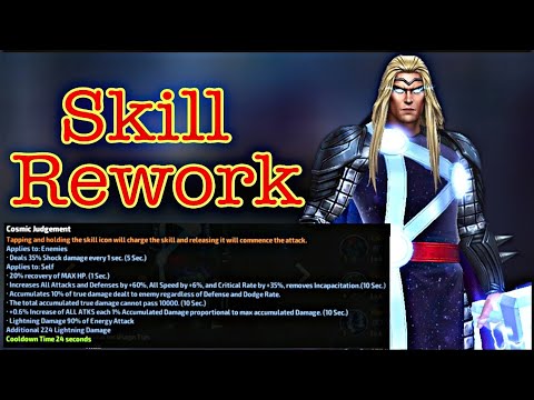 HERALD THOR REWORK VS KNULL (WBL) PRE-UPDATE - MARVEL FUTURE FIGHT