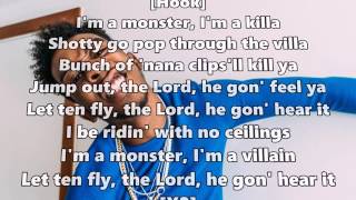 Desiigner ft Young King and Mekado - Monstas and Villains Lyrics