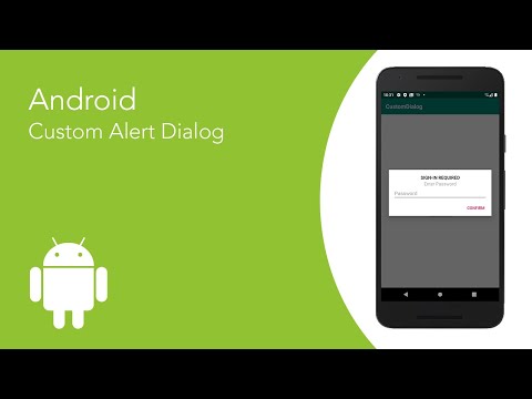 Android: Creating a Custom Alert Dialog