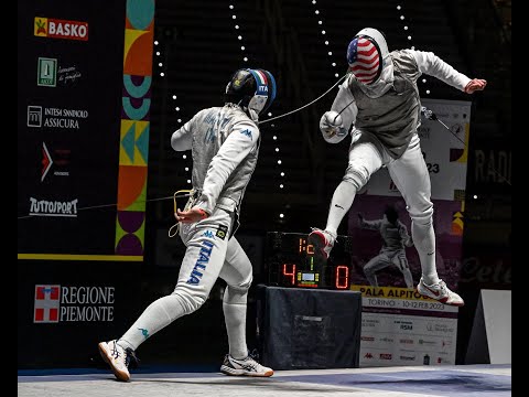 2023 Torino Grand Prix Men's Foil Finals' Highlights