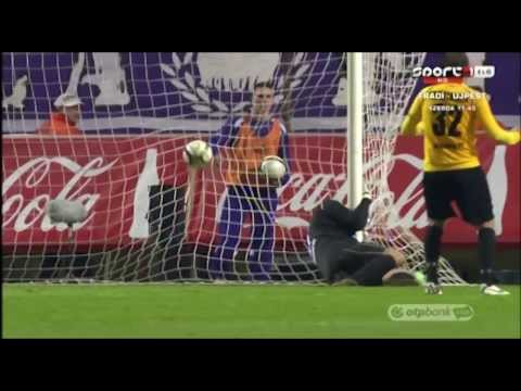 Filip Stanisavljevic első gólja az Újpest FC - Lombard Pápa Termál FC mérkőzésen