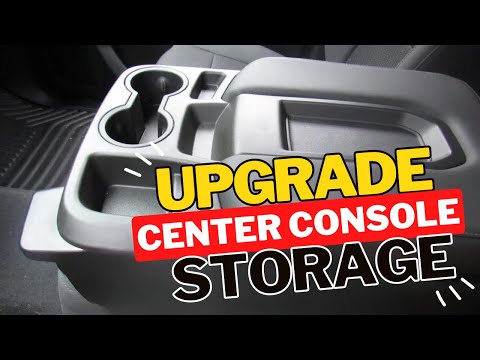 HOW TO Upgrade 2019-2020+ Chevy Silverado Custom Edition Center Console Storage
