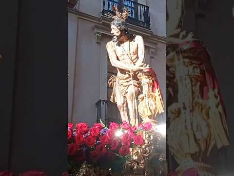 El Señor de la Columna de Priego, de nuevo en la calle con motivo de los Domingos de Priego.