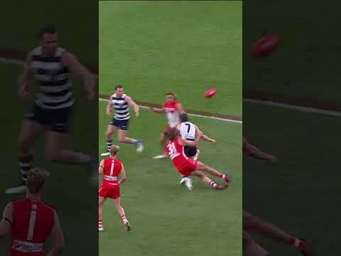 "The future of Geelong" ❤️ #afl #joelselwood