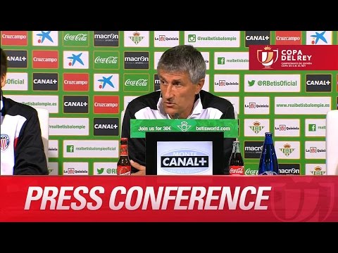 Rueda de prensa de Setién tras el Real Betis (0-0) CD Lugo - HD 3rd Eliminatory Copa del Rey