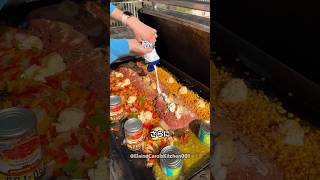 カロリー爆発のテキサス風グリルパスタ