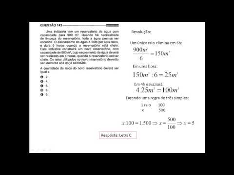 Questão 143, Matemática, ENEM 2013