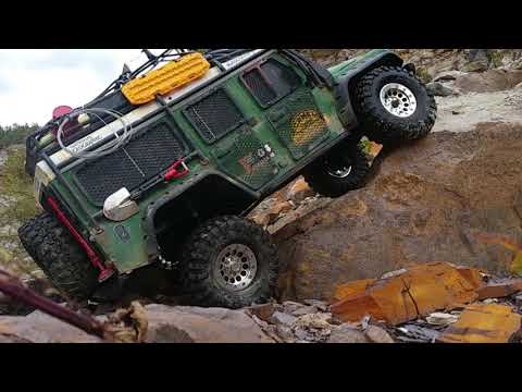 Traxxas TRx4 Defender Slow Off-road Run