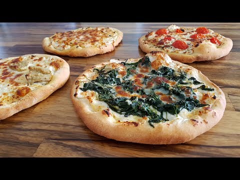 How to Make White Pizza | Pizza Bianca Recipe  – 4 Delicious Ways