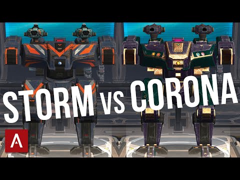 War Robots [WR] Nemesis Storm vs Nemesis Corona | Best Builds Comparison | MK2 Gameplay