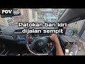 NARROW ALLEY ️ Tutorial On Driving A Manual Car On A Narrow Road When Passing By Cartutorial