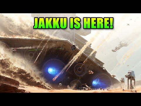 Jakku DLC Is Here And It's Epic! | Star Wars Battlefront Free DLC