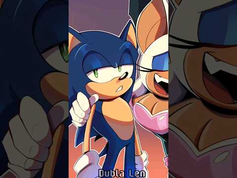 Rouge não pode ficar perto do Sonic😖 #sonic #dublagem #sonicthehedgehog