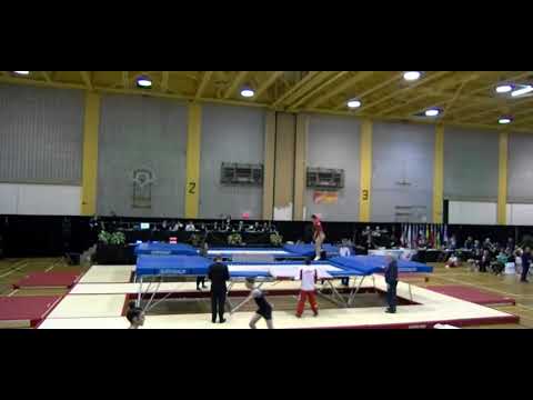 20180422トランポリンカナダカップ 決勝 岸彩乃