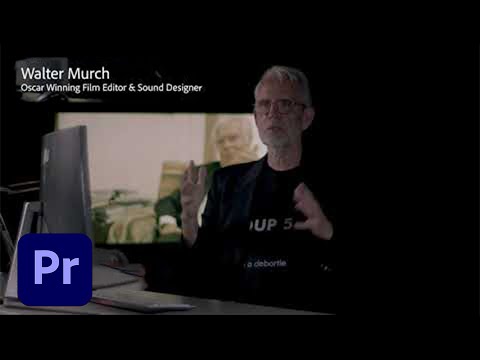 Tips from the Masters: Single Camera Cut with Walter Murch - Premiere Pro | Adobe Creative Cloud