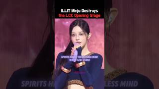 Download lagu ILLIT Minju Destroys the LCK Opening Stage #illit #kpop #kpopidol #kpopedit #shorts mp3