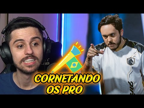OS EXODIAS CALARAM OS GRINGOS E A MALDIÇÃO DA FURIA! - CORNETANDO OS PRO