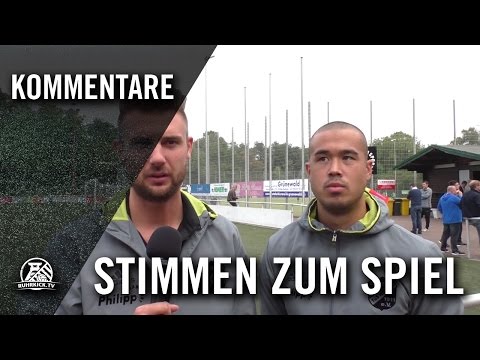 Die Stimmen zum Spiel (TuS Hordel - VfB Waltrop, U19 A-Junioren, Landesliga Westfalen, Staffel 2)
