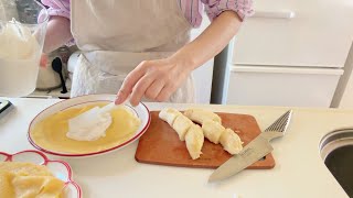 新婚夫婦＋弟 3人暮らしの日常Vlog｜週末のお弁当作り🍙とおやつ作り🍌