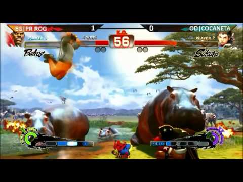 FIRST ATTACK SSF4 AE VER.2012 EG|PR ROG VS OD|COCANETA