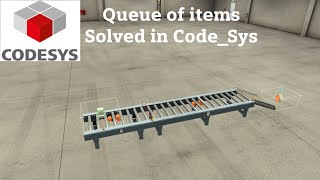 Download the video "Factory IO Queue of items | Codesys"
