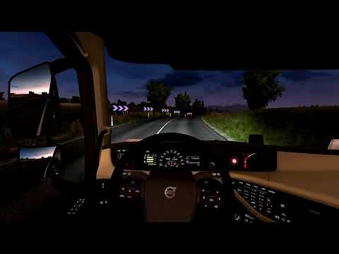 Euro Truck Simulator 2 Open Beta New France Map Volvo FH16 Truck Driving, ETS 2 Calais Gonesse Roads