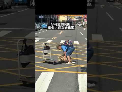 好可愛的阿嬤 兩個人成為好龜蜜 ｜Taiwan台灣 美食 日常  #shorts #美食推薦 #fyp #台灣 #Tokyo