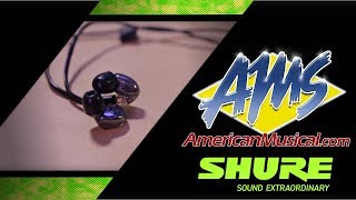 Video thumbnail for Shure SE425 Wireless Earphones - American Musical Supply by American Musical Supply