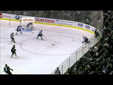 2:3 Goal Vernon Fiddler (Avalanche & Stars) NHL November 4, 2011