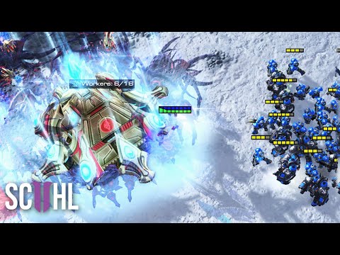 THE 20 IQ RECALL? - Starcraft 2: Marinelord vs. DnS